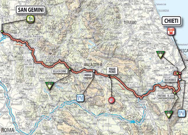 stage 4 route map